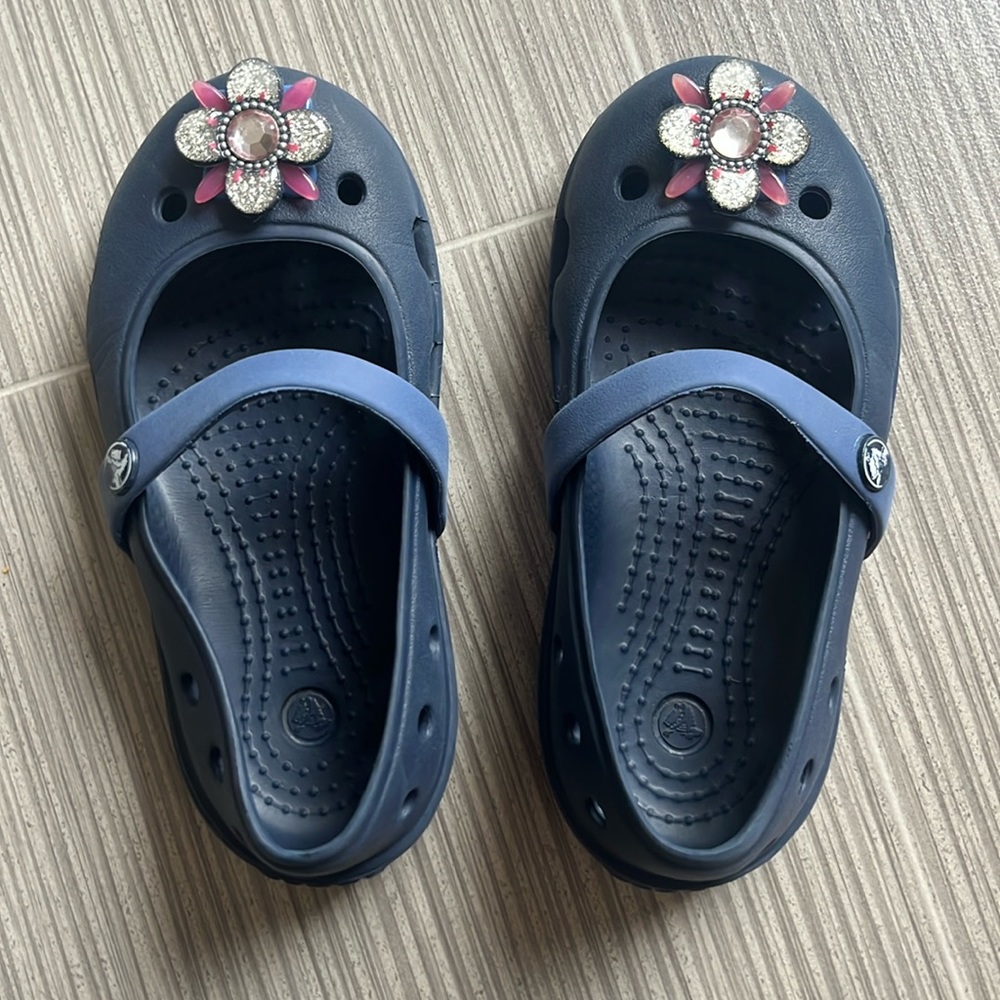 Toddler Mary Jane style crocs